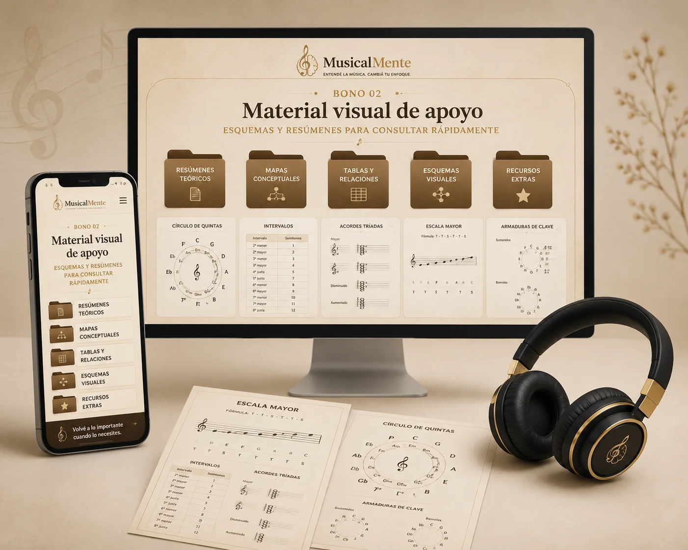 Material visual de apoyo